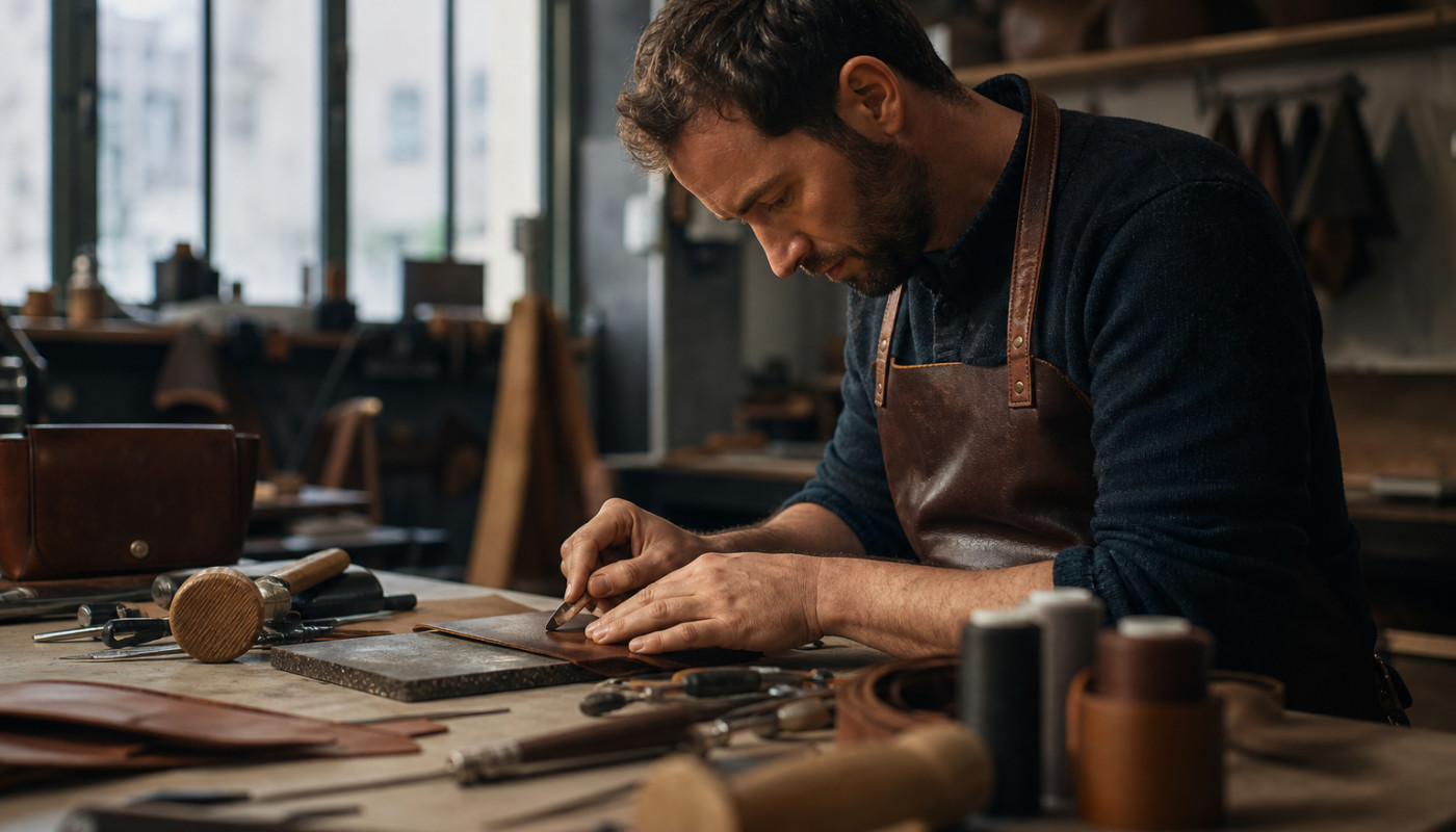 Voyage au cœur des ateliers : entre tradition et tendances de la maroquinerie française